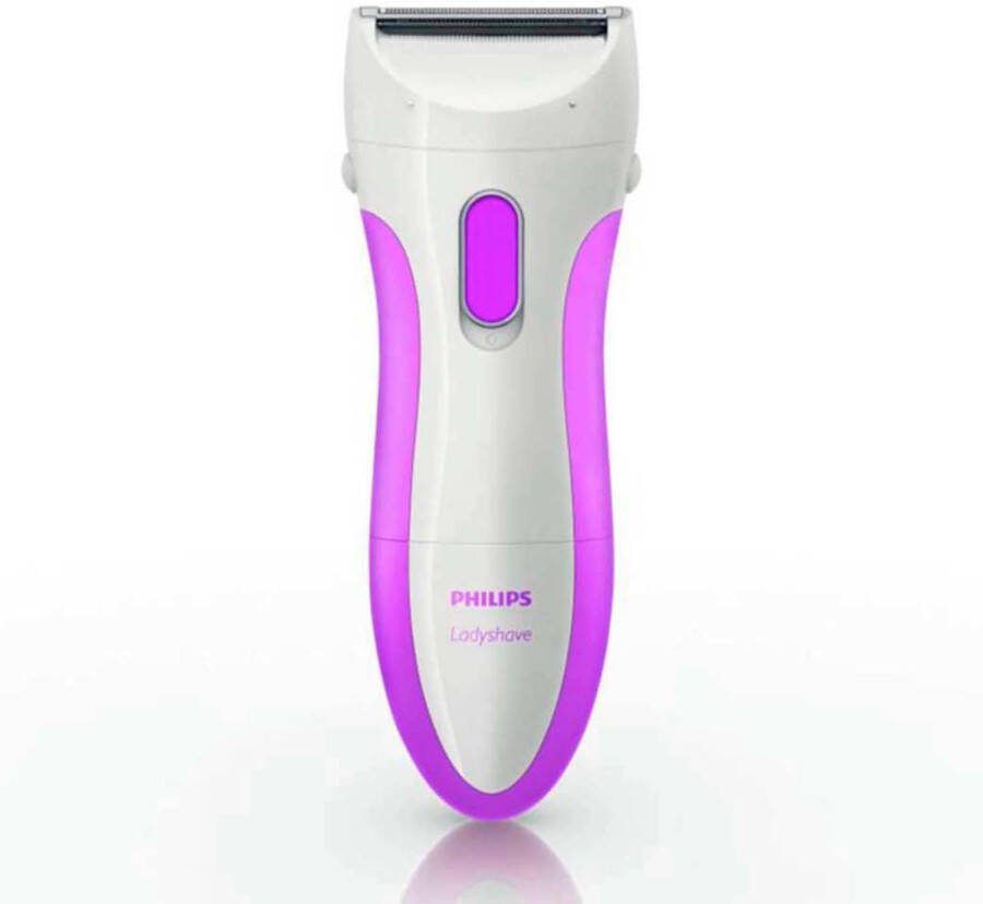 Philips Ladyshave SatinShave Essential HP6341 00 Scheerapparaat met een scheerfolie voor benen nat en droog te gebruiken - Foto 2