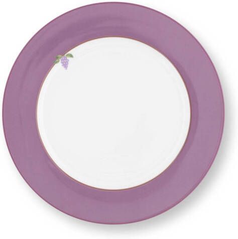 Pip Studio Lily & Lotus dinerbord (Ø26 5 cm)