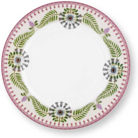 Pip Studio Lily & Lotus ontbijtbord (Ø23 cm)