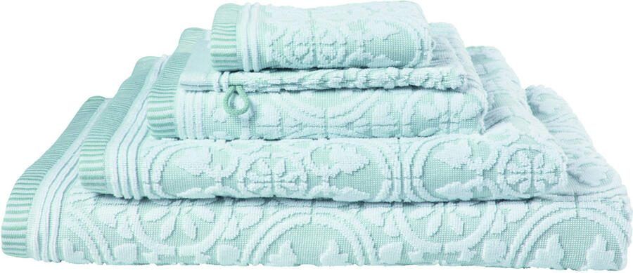PiP Studio grote handdoek tile de pip lichtblauw 70x140 cm - Foto 3