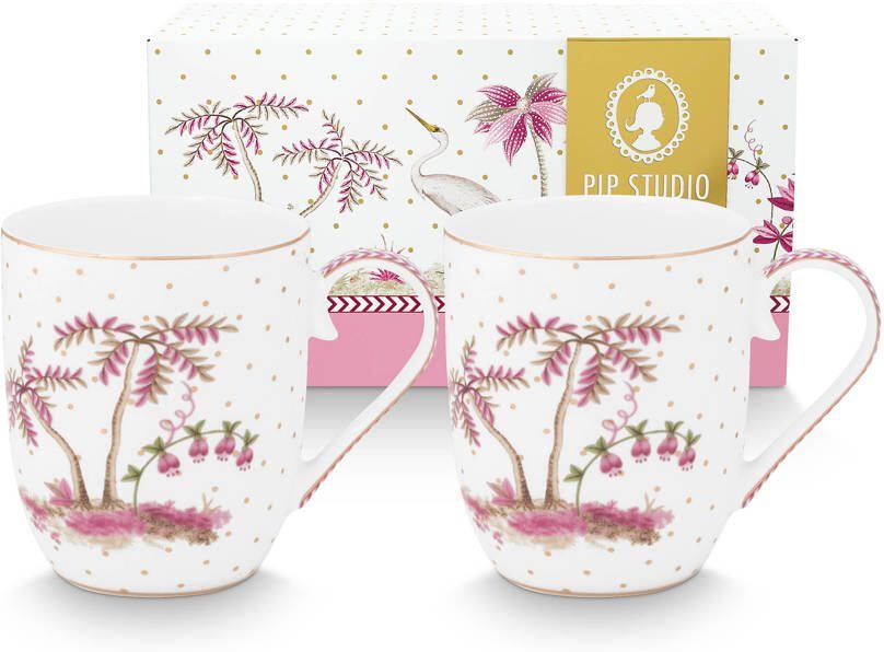 Pip Studio mok Jolie (145 ml) (set van 2)