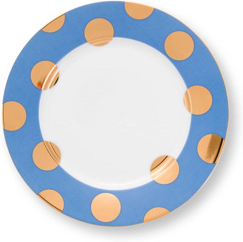 Pip Studio ontbijtbord Dot Delight (Ø21 cm) (set van 2)