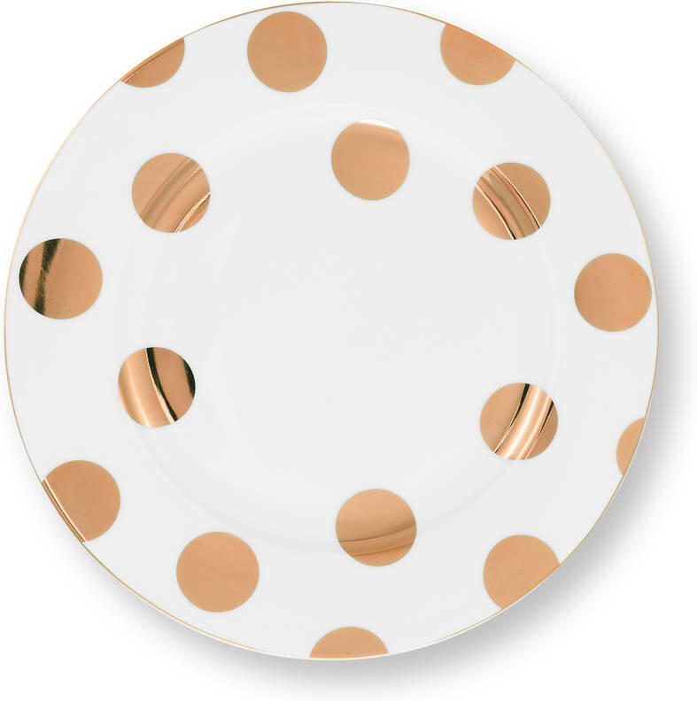Pip Studio ontbijtbord Dot Delight (Ø23 cm) (set van 2)