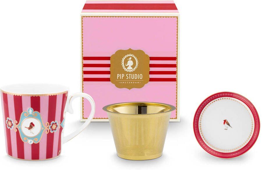 Pip Studio theemok 'thea for one' love birds