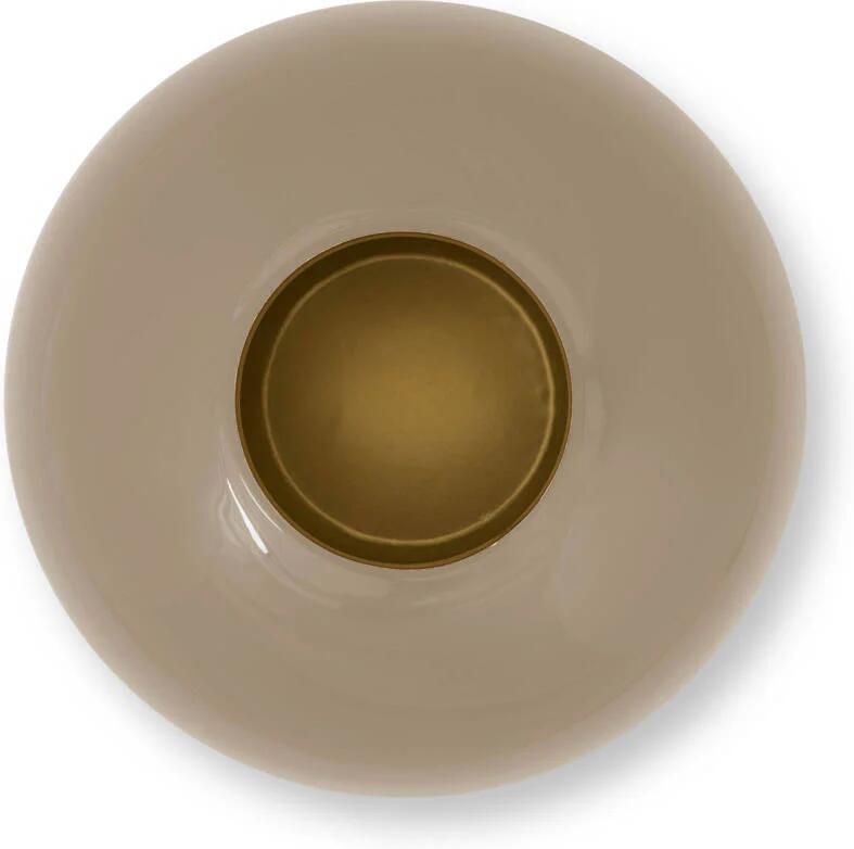 Pip Studio vaas metaal (khaki) (32 cm) - Foto 2