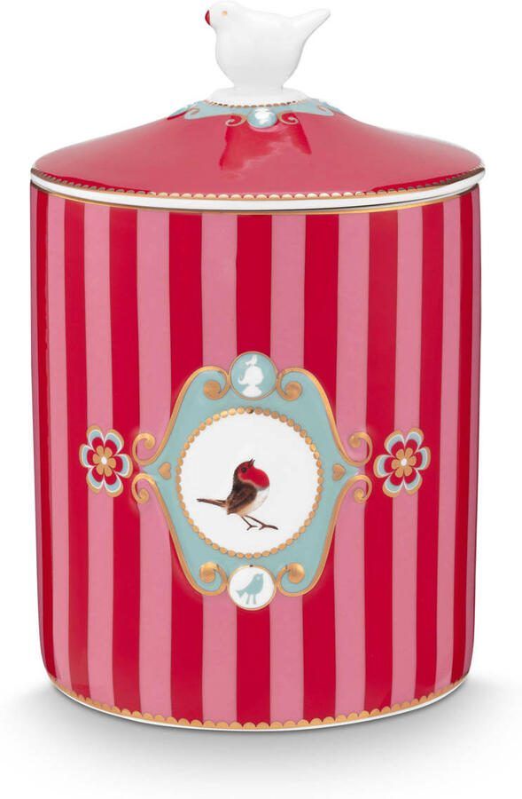 Pip Studio voorraadpot love birds