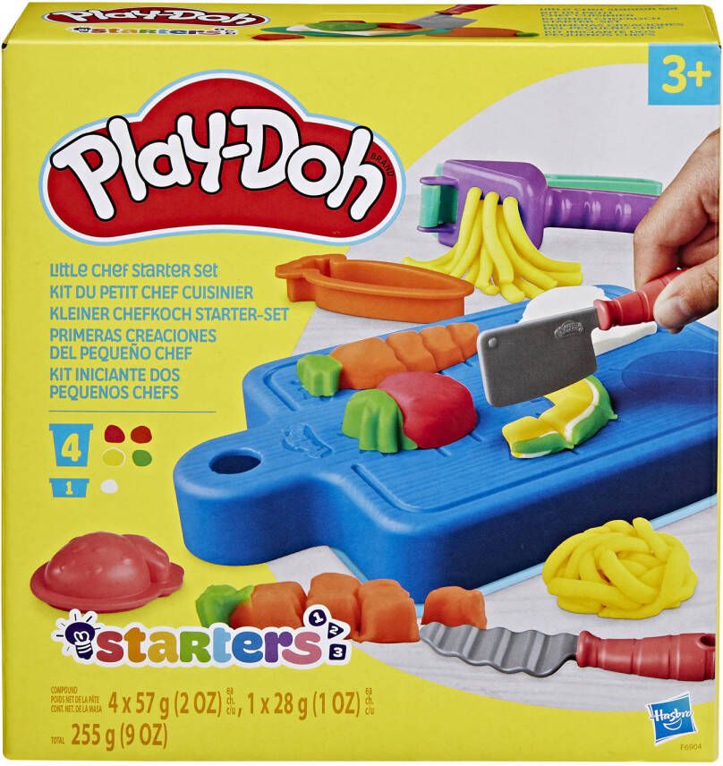 Play-Doh Kleine Chef Starter Set met 14 Speelkeukenaccessoires