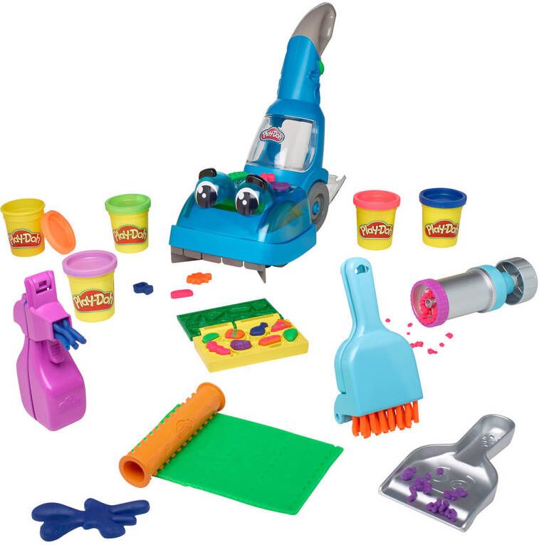 Play-Doh Zoom stofzuiger en opruimset