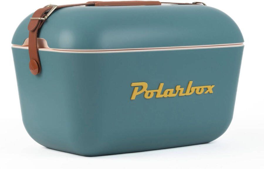 Polarbox Koelbox met Schouderband Marine-Mustard 12 Liter