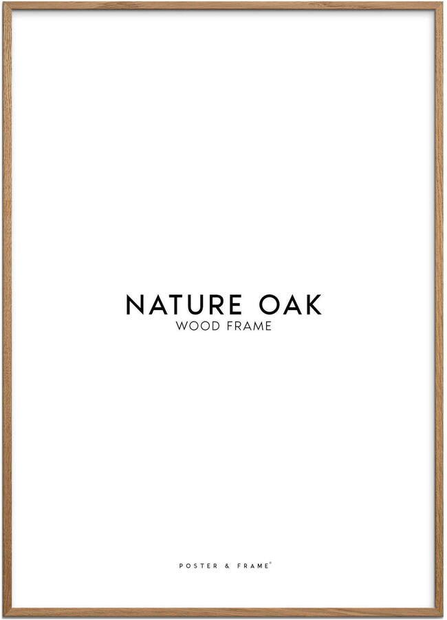 Poster & Frame Eikenhouten lijst acryl (29.7 x 42 cm)
