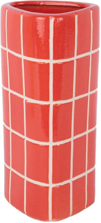 Present Time vaas Retro Tiles (11.5x12.6x26cm)