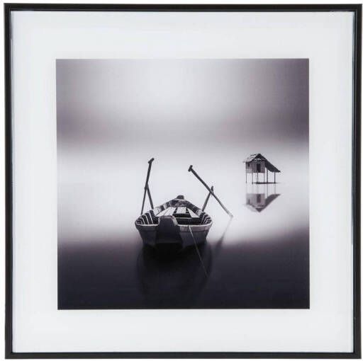 Present Time schilderij Wandering Boat (30x30 cm)