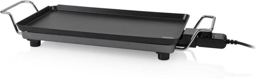 Princess Bakplaat 102300 Table Chef Pro Bakplaat Grillplaat Gourmetplaat 46x26 cm 2000W Regelbare thermostaat Voor 6 personen Teppanyaki - Foto 6