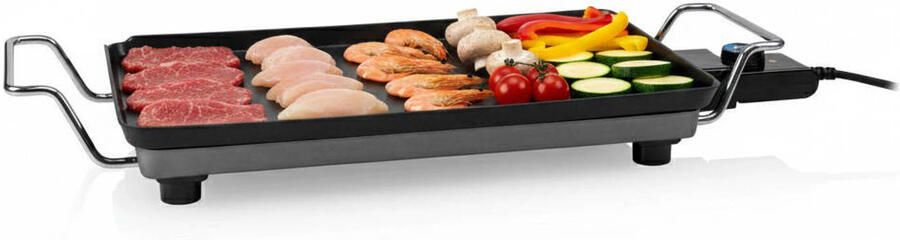 Princess 102325 Table Chef XXL – Bakplaat Grillplaat Hoog 2500 Watt vermogen Groot 60x36 cm 8 personen Regelbare thermostaat Extra lang snoer 1.6 meter - Foto 4