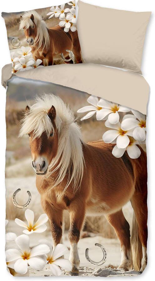 Pure polyester dekbedovertrek 1-persoons (140x200 cm)