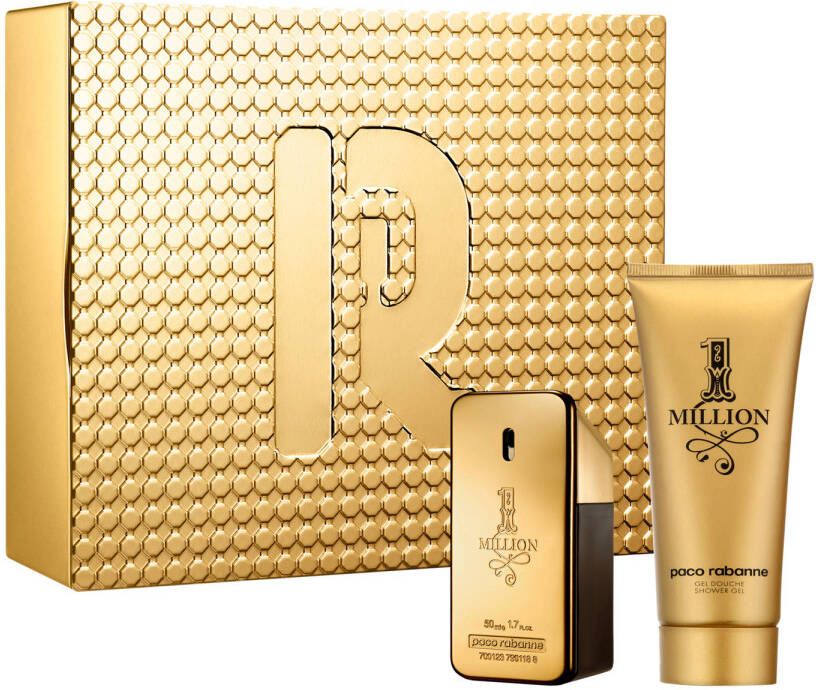 Rabanne 1 Million geschenkset eau de toilette 50 ml + douchegel 100 ml