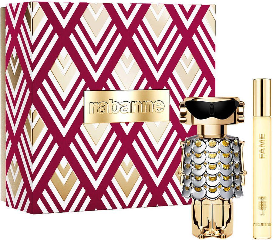Rabanne Fame geschenkset eau de parfum 50 ml + mini spray 10 ml