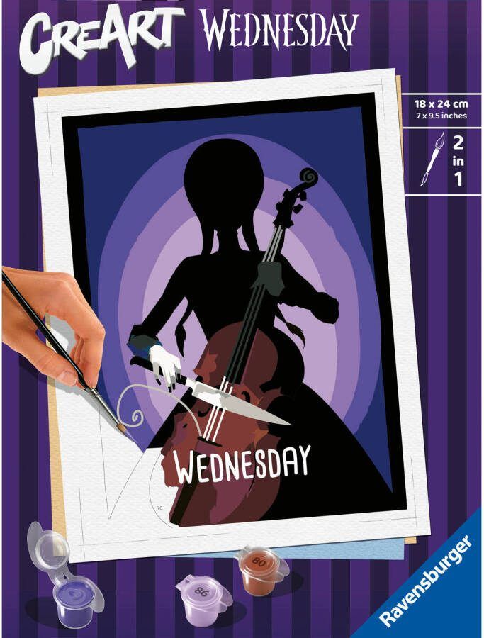 Ravensburger CreArt Wednesday Schilderen op Nummer