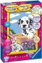 Ravensburger Schilderen op nummer Dalmatier Puppy Hobbypakket - Thumbnail 2