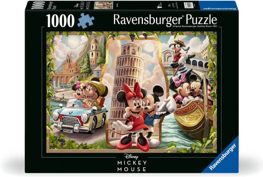 Ravensburger puzzel Vacation Mickey & Minni 1000 stukjes