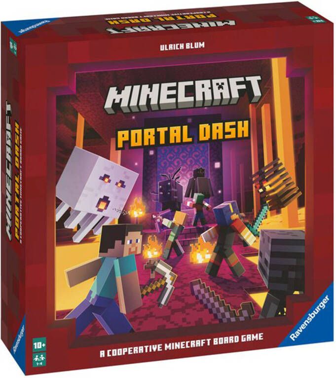 Ravensburger Minecraft Portal Dash bordspel