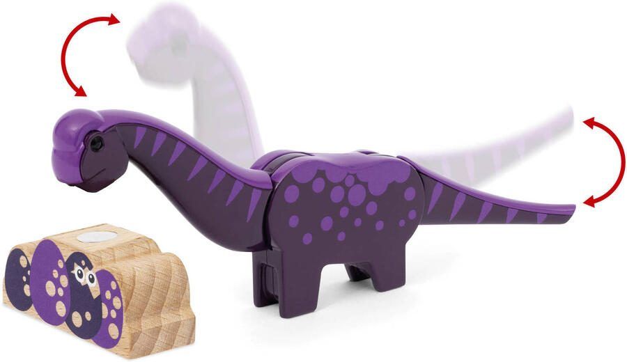 Ravensburger BRIO World 36094 Avonturenset met dinosaurussen | Set speelgoedtreintjes voor kinderen vanaf 3 jaar - Foto 5