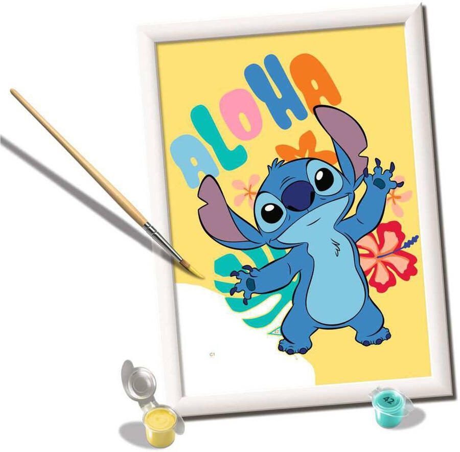 Ravensburger CreArt Disney Aloha Stitch Schilderen op nummer voor kinderen - Foto 2