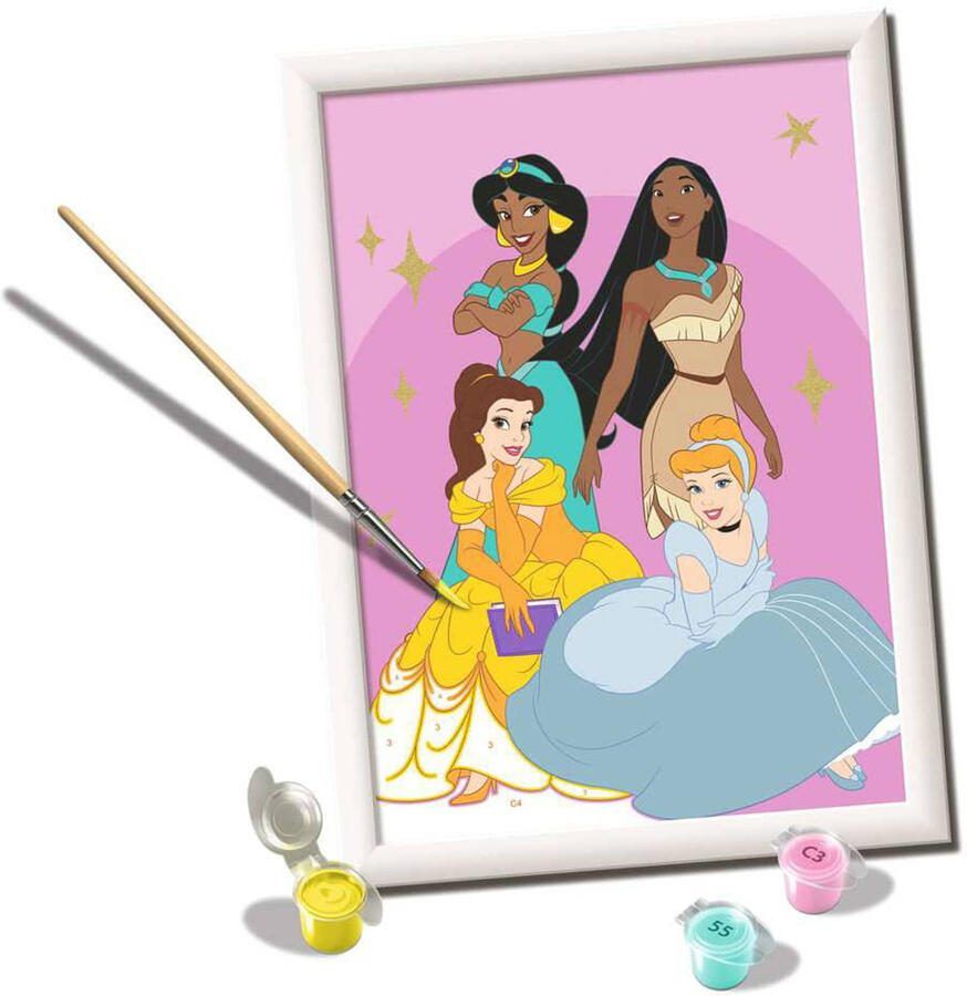 Ravensburger CreArt Disney Princesses Schilderen op nummer voor kinderen - Foto 3