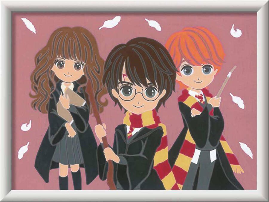 Ravensburger CreArt Harry Potter The Magical Trio Schilderen op nummer voor kinderen - Foto 3