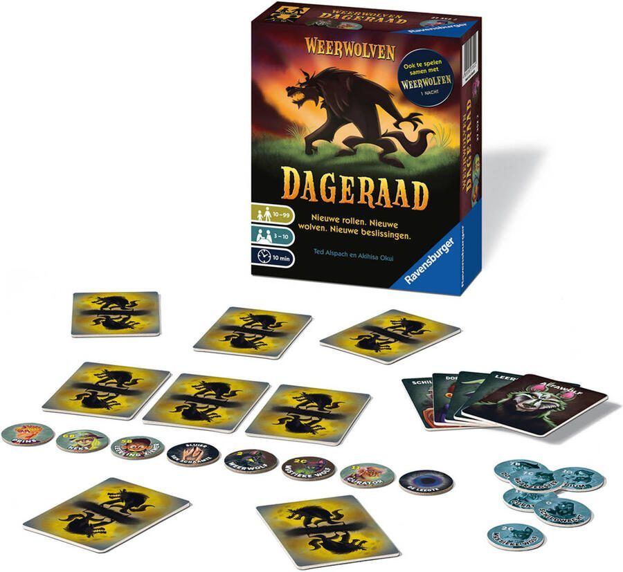 Ravensburger Weerwolven Dageraad Pocketspel - Foto 2