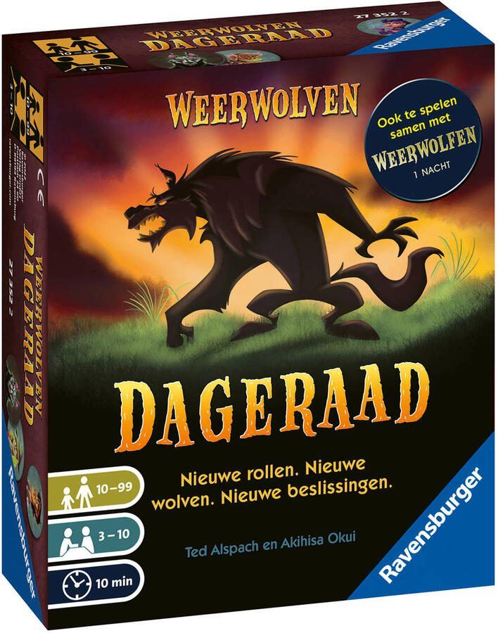 Ravensburger Weerwolven Dageraad Pocketspel - Foto 3