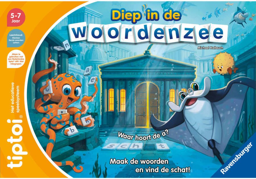 Ravensburger Tiptoi Diep in de Woordenzee