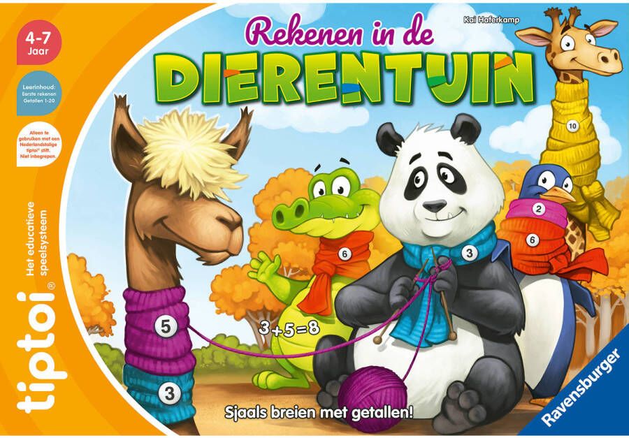 Ravensburger Tiptoi Rekenen in de dierentuin