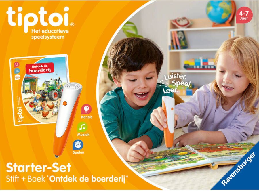 Ravensburger Tiptoi Starter-Set Ontdek de boerderij