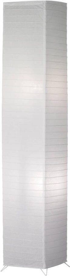 REALITY BAMBOO Vloerlamp Wit excl. 2x E27 4 9 W