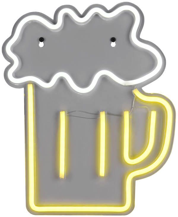 REALITY BEER Wandlamp Transparant helder incl. 1x SMD 5 W