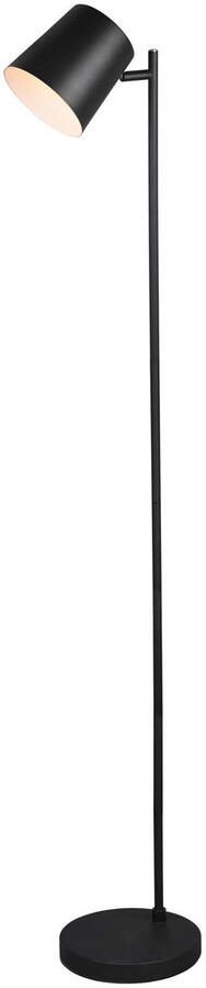 REALITY BLAKE Vloerlamp Zwart mat incl. 1x SMD 4 5 W