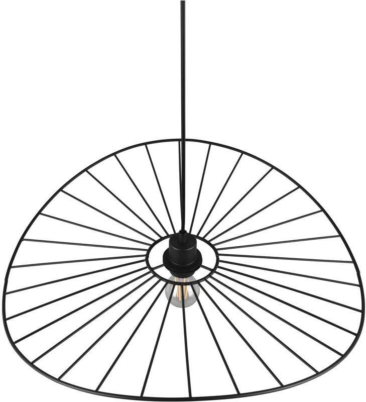 REALITY CHAPEAU Hanglamp Zwart mat excl. 1x E27 7 W - Foto 3