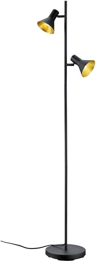 REALITY NINA Vloerlamp Zwart excl. 2x E14 2 W