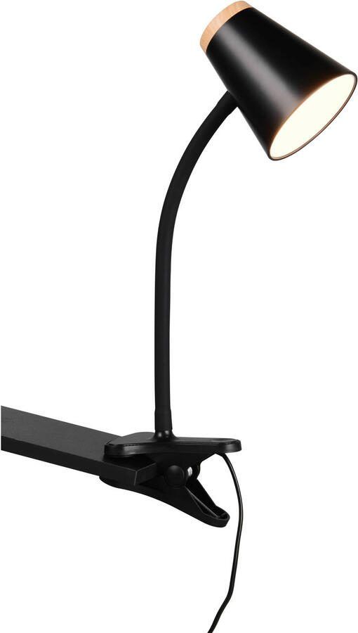 REALITY PONGO Klemlicht Zwart incl. 1x SMD 4 5 W