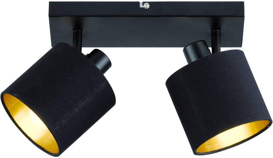 REALITY TOMMY Spot Zwart mat excl. 2x E14 4 W