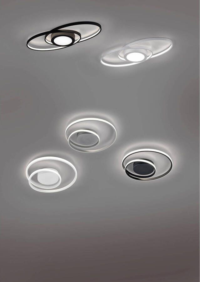 REALITY ZIBAL Plafondlamp Wit mat incl. 1x SMD 22 W - Foto 4