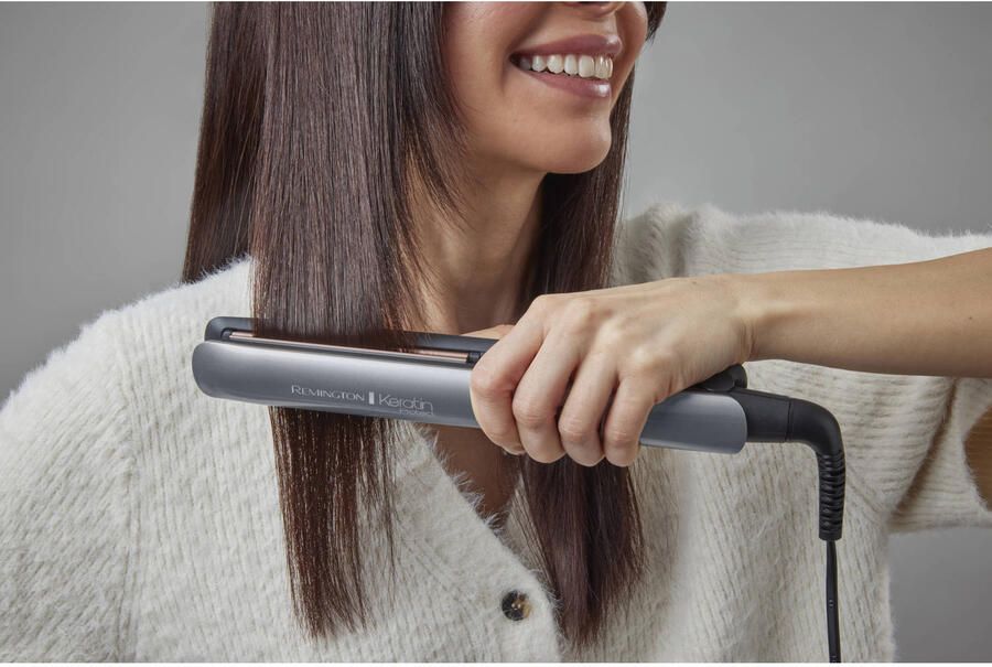 Remington S8598 Keratin Protect Intelligent Stijltang Keratine & Amandelolie - Foto 4