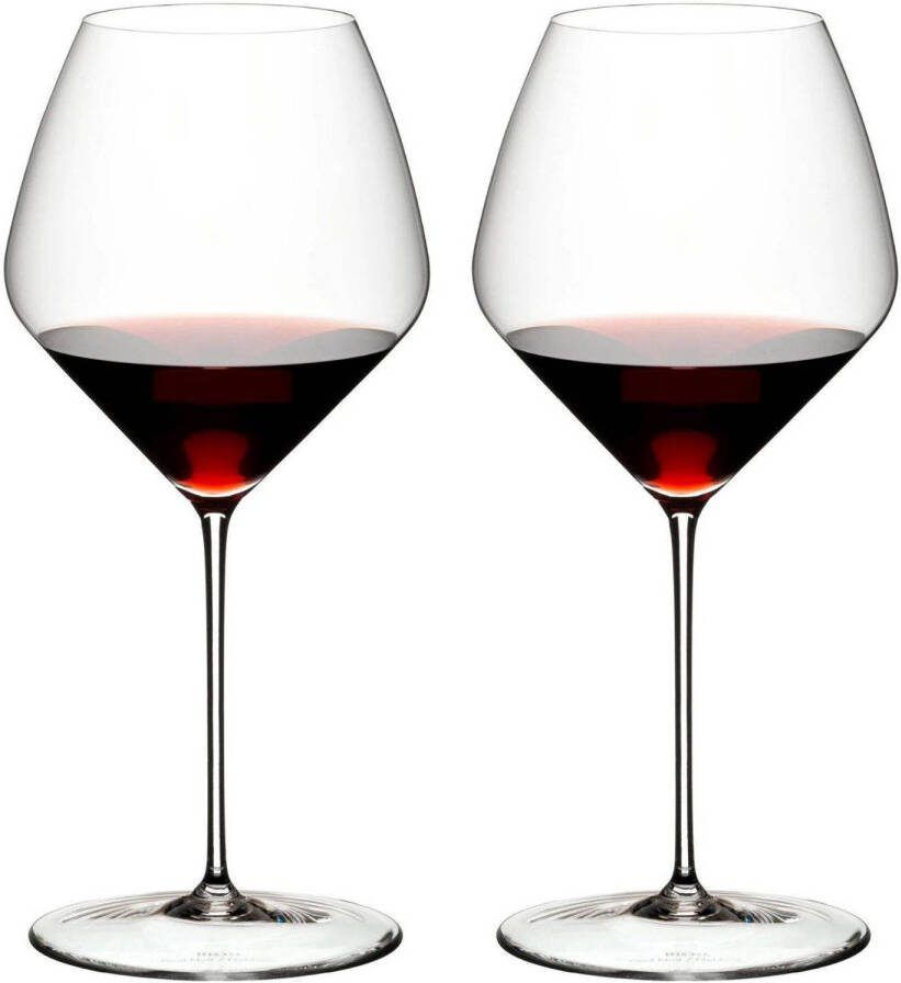 Riedel Rode Wijnglazen Veloce Pinot Noir Nebbiolo 763 ml 2 stuks