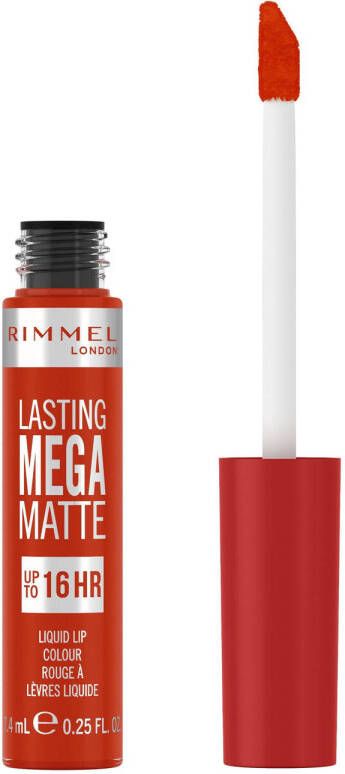 Rimmel London Lasting Mega Matte Liquid Lip lipgloss 920 Scarlet Flames