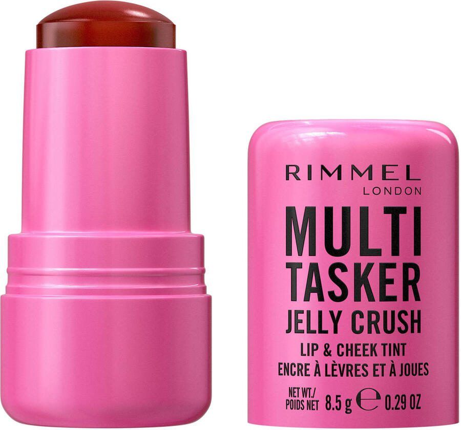 Rimmel London Multi-Tasker Jelly Crush blush & lipstain 200 Pink Sublime