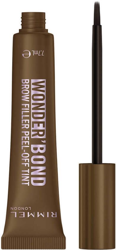 Rimmel London Wonder'Bond Brow Filler Peel-Off wenkbrauwtint 002 Medium Brown