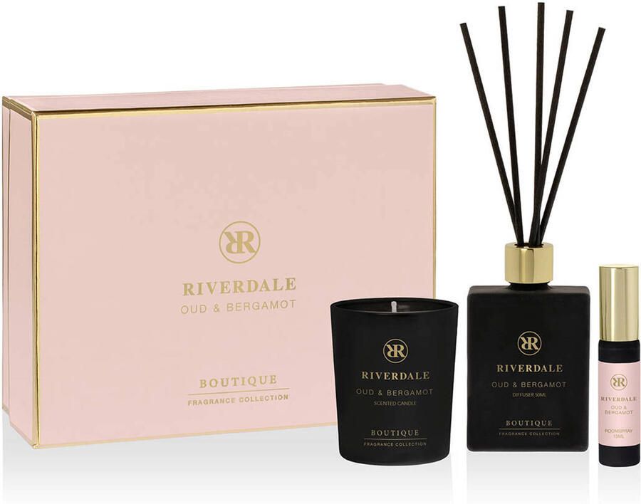 Riverdale geschenkset Boutique S Oud & Bergamot