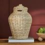 Rivièra Maison Riviera Maison Bloempot Bruin Ginger Jar Plantpot binnen   Rattan - Thumbnail 2