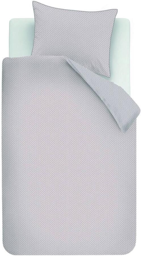 Riviera Maison katoenen 1-persoons dekbedovertrek 140x220 cm naturel